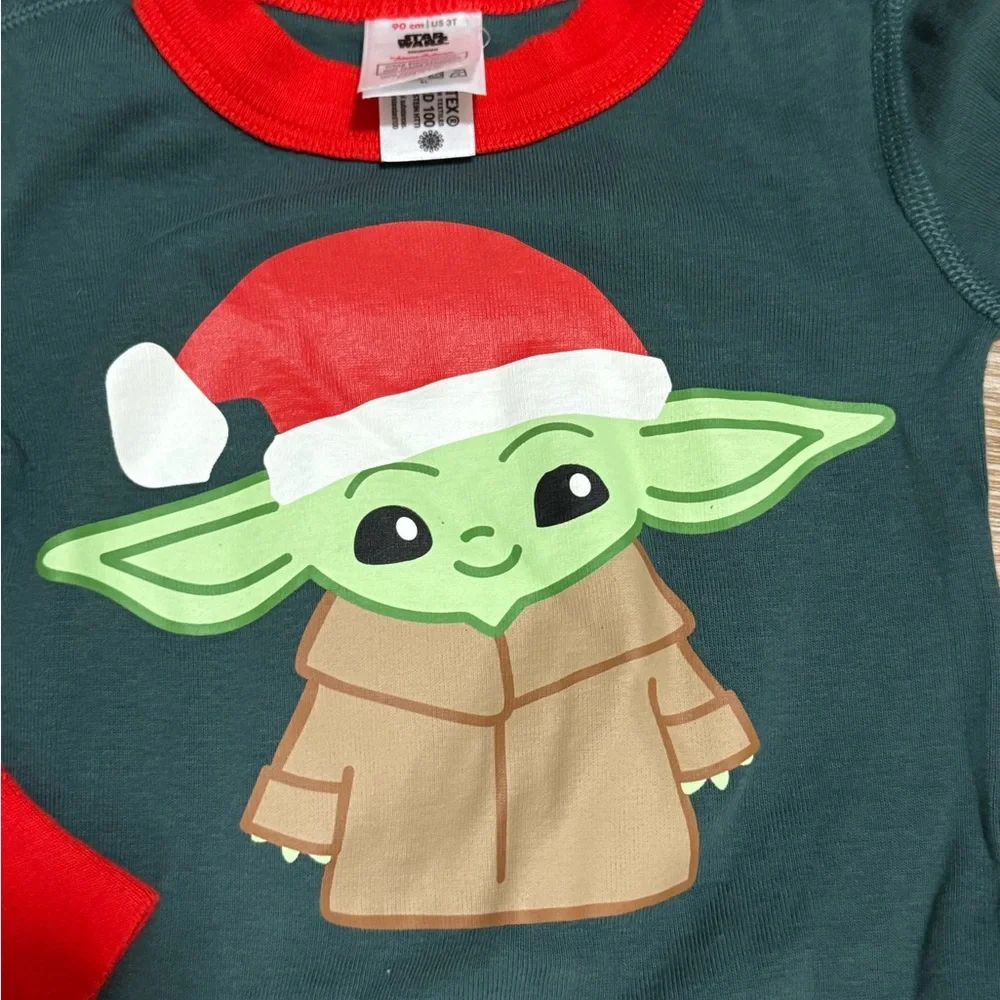 Hanna Andersson Star Wars Mandalorian Grogu organic cotton pajamas